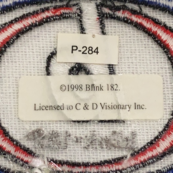 Vintage Y1998”BLINK 182”Collectible Iron on Patch. - Picture 4 of 4